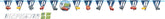 Disney Cars 3 "Happy Birthday" Customizable Jumbo Letter Banner